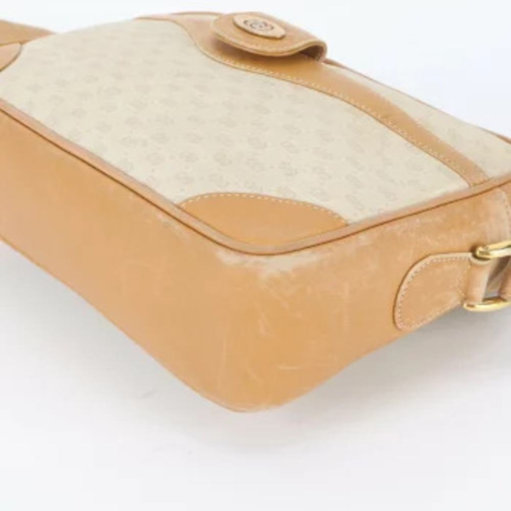 Gucci GG Leather Crossbody Bag Gold - Picture 6 of 8